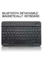 Keyboard Case for iPad Air 4th Generation 10.9 2020 with Pencil Holder,PU Leather Auto Wake/Sleep Sm - 2