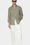 Aqua Green Men's Pure 100% Linen Shirt - Custom Classic Casual Fit Cut