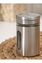 Metal Coated Glass Salt and Pepper Shakers |   Spice Container Stylish Kitchen Spice Holder 1 Piece - 4
