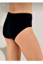 Mb008Mb6-> 6-Pack Women's Ribbed Bato Panties Black Tmb008-6 *****
