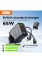 U418 65W USB + Type-C Dual Ports Safety Charger Set