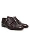 Brown Laceless Genuine Leather Leather Sole Men's Shoes