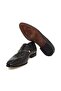 Gray Abrajli Color Laceless Genuine Leather Men's Shoes - 3