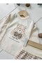 100% Cotton 0-3 Months Newborn Baby Hospital Release Set of 3 - 4