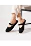 Soft Vegan Suede Leather Sports Slippers