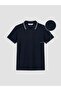 Lcw Kids Zippered Polo Neck Boys' T-Shirt