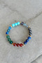 Taurus Zodiac Bracelet (Lapis Lazuli, Green Blue Red Agate, Turquoise, Fluorite, Hematite) - 6