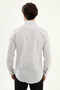 Striped Slim Fit Pocket Detailed Long Sleeve Linen Men's Shirt Black - 27138.26Y - 4
