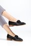 Genuine Leather 33-34-35-36-37-38-39-40-41-42-43-44-45 Size Laser Cut Perforated Women's Shoes - 3