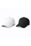 Sports Unisex 2-Pack Sports Adjustable Hat with Velcro Back White Black