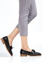 Genuine Leather 33-34-35-36-37-38-39-40-41-42-43-44-45 Size Laser Cut Perforated Women's Shoes - 4