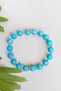 Blue Varasit Earth Planet Model Varasit Stone Bracelet Dorika Bracelet Men's Women's Bracelet - 5