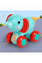 - Baby Push & Go Animal Toy With Rolling Wheels Multicolor - 3