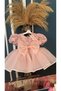 Baby Girl Powder Sequined Princess Tulle Dress Special Occasion Evening Dress - 3