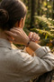 Natural Agate Stone Bracelet 8mm for Women and Men - Effective for Protection from Evil Eye - Abundance and Blessings Stone - 4