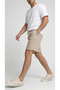 Men's Beige Cotton Shorts Muslin Textured Lightweight Breathable Daily Use - 7