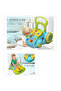 - Baby Activity Walker With Music & Piano Keys - Blue/Pink - 6