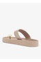 Smooth Ball Women's Anti Slip Sole Single Strap Sandals-Beige, size-40 - 2