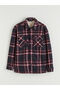 Esvab • Modern & Distinctive Relaxed Fit Plaid Men's Shirt Jacket - 7
