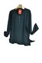 Plus Size Mother-Friendly Combed Cotton Blouse - 2