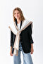 Reversible Piped Patchwork Knitwear Scarf – Square-Piece Unisex Sports Shoulder Shawl, Boho Style Winter Scarf - 7