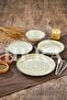 Porcelain tableware set, 24 pieces, Dinner – - 2