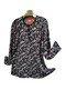 Plus Size Mother Combed Cotton Blouse - 2