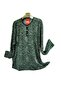 Plus Size Mother Combed Cotton Blouse - 2