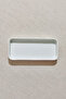 Basic Porcelain Rectangular Serving Plate White - 1 Piece