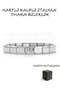 Steel Bracelet with Italian Charms Heart Letter Non-Tarnish Non-Fade Best Gift 1 Piece Unisex Boxed