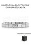 Steel Bracelet with Italian Charms Heart Letter Non-Tarnish Non-Fade Best Gift 1 Piece Unisex Boxed