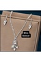 Crystal Stone Necklace Earrings Bracelet Three-Piece Set Gift Jewelry Set - 2
