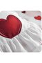 Single Ruffled Duvet Cover and 1 Ruffled Pillowcase | |   Without Sheets | | - 6