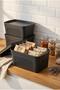 Smoked 2-Piece 8 Lt Unit Storage Box & Multi-Purpose Kitchen and Pantry Organizer - 3