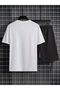 Men/Women Oversize T-Shirt Shorts Set Casual Combination - 4