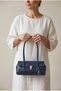 Ella Navy Blue Women's Hand and Shoulder Bag - 3