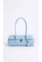 Ella Bebe Blue Women's Hand and Shoulder Bag - 4
