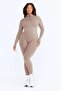 Vizon Seamless Zippered Long Sleeve Top - Sporty Elegance - 3