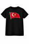 100% Cotton Crescent and Star Flag Special Printed Children's T-Shirt for April 23Rd - 2