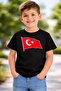 100% Cotton Crescent and Star Flag Special Printed Children's T-Shirt for April 23Rd