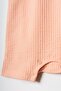 Baby Girl Romper and Bodysuit Set with Bow and Shorts - 6