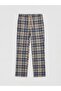Standard Pattern Plaid Men's Pajama Bottoms