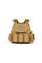 Tactical Vest Beige - Quick Release - 2