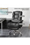 Ergonomic Office Chair/Boss Chair with Lumbar Support and Retractable Footrest - 4