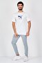 Men Relaxed Fit Short Sleeve Outdoor T-Shirt, White - 4