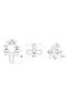 Bath mixer Cala A5A026EC00, appearance, diverter, Chrome - 2