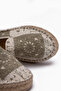 Rosie Mint Bohemian Knitted Patterned Espadrille Loafer Women's Shoes - 4