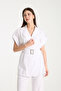 Women's Belt Detailed Double-Breasted Collar Suit - 4