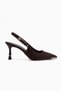 Lavin Brown Stone Detailed Women's Heeled Shoes - 2