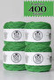Botanical Green, 100% Cotton, Twisted Knitting Yarn (400 Gr.)